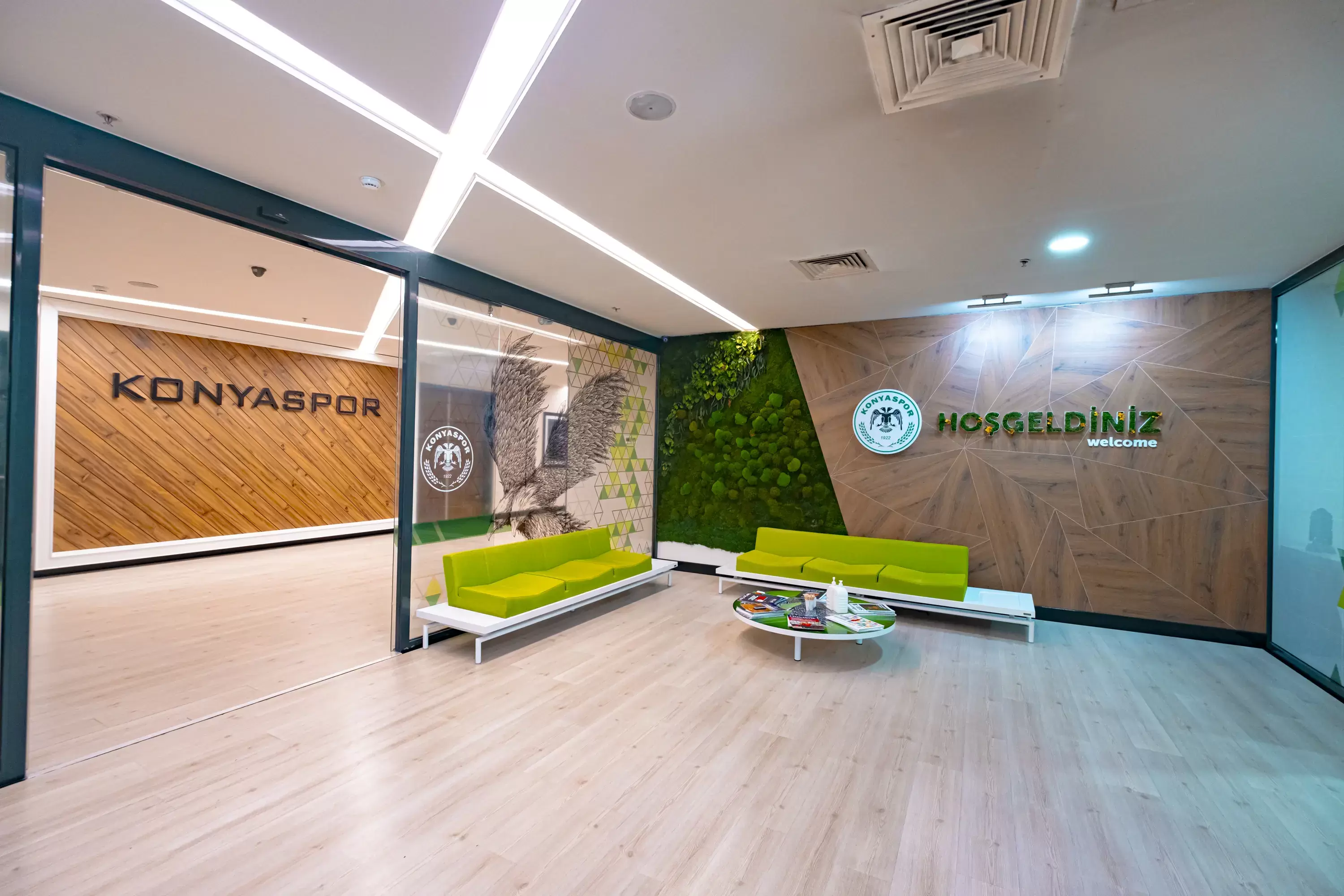 Konyaspor İdari Ofis İçmimarı Tasarım ve Uygulama